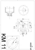 BGS Technic körmös dugófej | KM11 (BGS 8337-11)