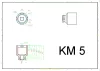 BGS Technic körmös dugófej | KM5 (BGS 8337-5)