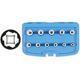   BGS technic Sérült csavar és anya kiszedő készlet | metrikus | 11 darabos (BGS 8383)