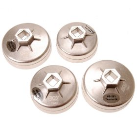   BGS technic Olajszűrő kupak készlet 65-75 mm-ig (BGS 8384)