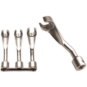   BGS technic Injektor cső anya kulcs készlet 1/2", 14-17-19 mm (BGS 8450)