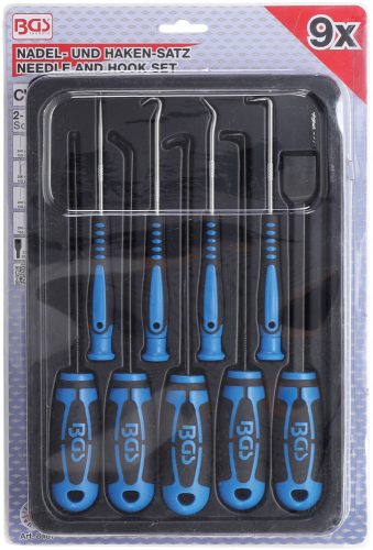 BGS technic Tű- és kampó készlet | 9 darabos (BGS 8487)