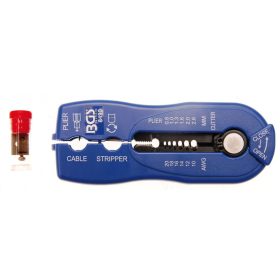   BGS technic Kábelcsupaszító fogó 2 az 1 ben 0,8-2,6 mm-ig (BGS 8490)