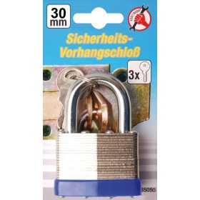 Kraftmann Biztonsági lakat, 30 mm (BGS 85030)