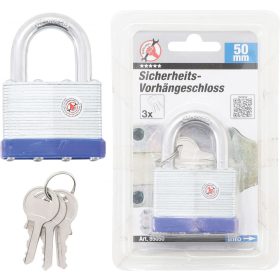 Kraftmann Biztonsági lakat, 50 mm (BGS 85050)