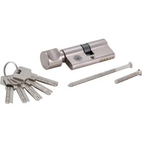   Kraftmann Biztonsági záróhenger | markolatgombbal | 60 mm (BGS 85260)