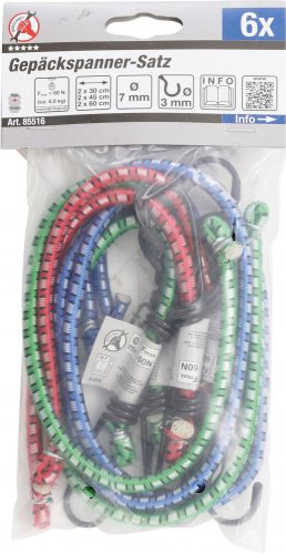 Kraftmann Gumipók készlet, 2 x 300 / 450 / 600 mm (BGS 85516)