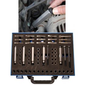   BGS technic Izzítógyertya menet javító készlet M8-M9-M10-M12 (BGS 8653)