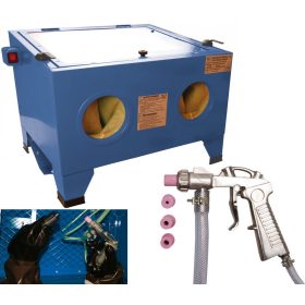   BGS technic Levegős homokfúvó szekrény, világítással (BGS 8717)