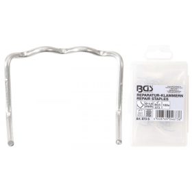   BGS technic Műanyagelem tűzőkapocs készlet | L alakú | Ø 0,8 mm | 100 darabos | a BGS 873 Műanyag javító szetthez (BGS 873-5)