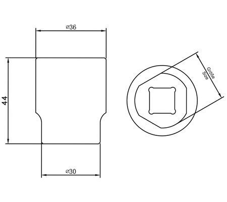 BGS technic Dugókulcs készlet Bosch injektor elosztó szereléshez (BGS 8827)