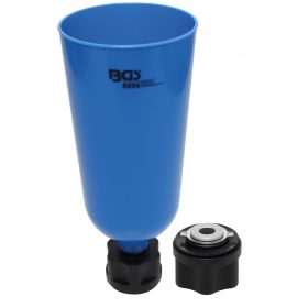   BGS technic Olajtölcsér Bayonet záras adapterrel, VAG, MB, BMW, Porsche, Volvo típusokhoz (BGS 8899)