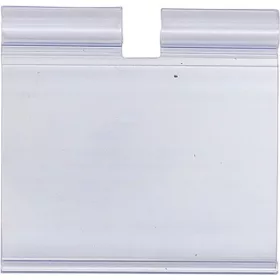   BGS Technic Címkezseb, műanyag | 52 x 40 mm |bemutató falakhoz (BGS 89924)
