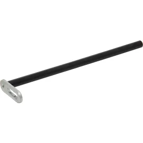   BGS Technic Nagy terhelhetőségű szimpla tartóhorog | gumírozott | 200 mm | Tegometall rendszerű bemutató falakhoz is (BGS 89943)