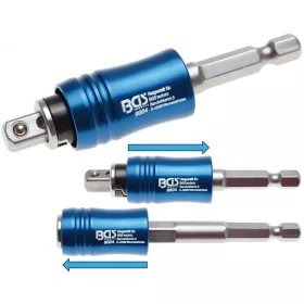   BGS technic 2 az 1-ben mágneses adapter bit-ekhez és dugófejekhez (BGS 9004)