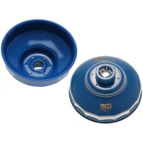   BGS technic Olajszűrő leszedő kupak, 3/8", 76mm x P15 (BGS 9077)