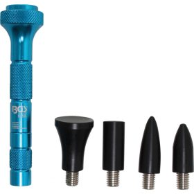   BGS technic Alumínium horpadáseltávolító toll (kiütőszerszám), cserélhető fejekkel, 100 mm (BGS 9155)