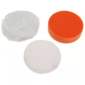   BGS technic 3 részes polírozó korong készlet, 100mm, a BGS 9259 vezeték néllküli polírozógéphez (BGS 9259-4)