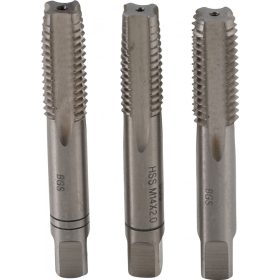   BGS Technic Menetfúró készlet | Elő-, közép- és készrevágó | M14 x 2,0 | 3 darabos (BGS 927)