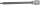 BGS technic 1/2" Spline bitfej, M5 x 200 mm (BGS 9350)