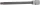 BGS technic 1/2" Spline bitfej, M9 x 200 mm (BGS 9352)