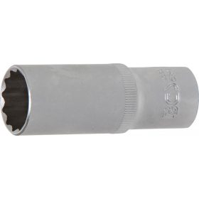   BGS technic 1/2" hosszított dugókulcs fej, 21 mm, 12 pontos (BGS 9360)
