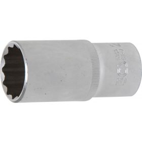   BGS technic 1/2" hosszított dugókulcs fej, 27 mm, 12 pontos (BGS 9363)