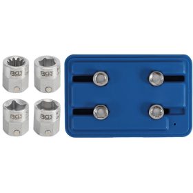   BGS technic 4 részes speciális dugókulcs készlet fékdugattyú beállításához (BGS 9412)