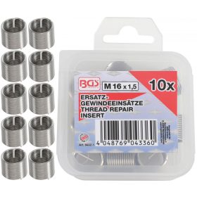   BGS technic 5 részes menetjavító persely készlet, M16X1.5 (BGS 9432-1)