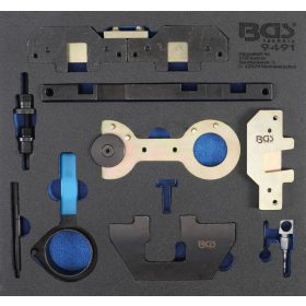   BGS technic 2/3 Szerszámtálca szerszámkocsihoz: Vezérlésrögzítő készlet | BMW M40, M44, M50, M52, M54, M56 (BGS 9491)