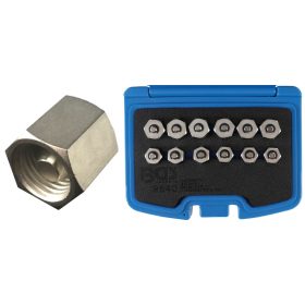   BGS technic 12 részes injektor nyílás zárócsavar készlet nyomásveszteség méréshez (BGS 9540)