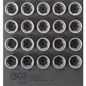   BGS technic Kerékőr leszedő készlet Volvo | 20 darabos (BGS 9653)