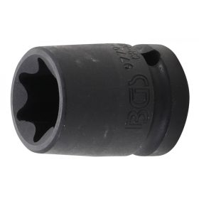  BGS technic 1/2" E-Torx levegős dugókulcs fej | E24 (BGS 9779-24)