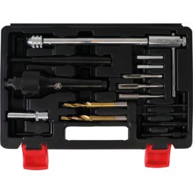   Kraftmann Izzítógyertya eltávolító és menet javító készlet (BGS 98297)