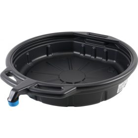   BGS technic Olajleeresztő kád / csepegtetőtálca kiöntővel olajcseréhez, 15 liter (BGS 9980)