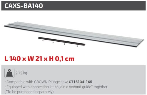 CROWN CAXS-BA140 Vezetősín CT15134-165-höz