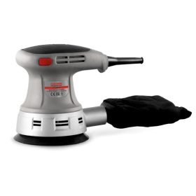   CROWN CT13394 Excentrikus csiszoló - 240 W 125mm - Velcro korong