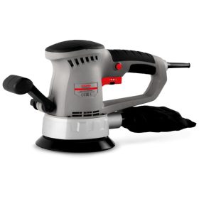   CROWN CT13395 Excentrikus csiszoló - 450 W, 150 mm - változtatható fordulat, Velcro korong