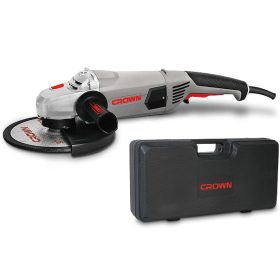   CROWN CT13500-230S-BMC Sarokcsiszoló 2200 W 230 mm, kofferben