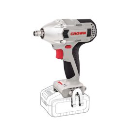   CROWN CT22015HX Akkus ütvecsavarozó 1/2" (csak gép) - 20V 250Nm