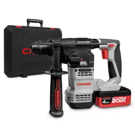   CROWN CT28001HX-BMC Akkus kombikalapács 20V - 2.3J, csak alapgép