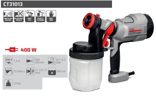 CROWN CT31013 Elektromos festékszóró - 400W