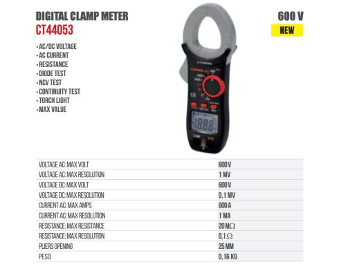 CROWN CT44053 Lakatfogó