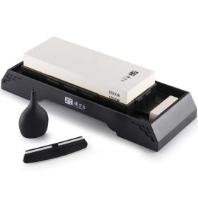   TAIDEA Fenőkő szett, #1000/6000 (JIS) + állvány + élszögtartó + tisztítókő +