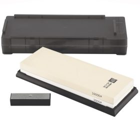   TAIDEA Fenőkő szett, #2000/6000 + állvány (tárolódoboz) + gyémánt tisztító