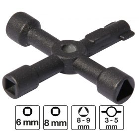 VOREL Kapcsolószekrény kulcs (78477) (VO-78477)