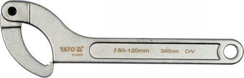 YATO Körmös kulcs állítható 80-120 mm CrV  (YT-01673)