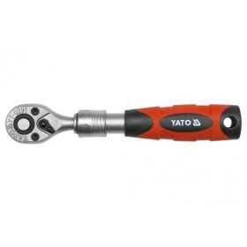   YATO Hajtószár racsnis 1/4" 72T teleszkópos(150mm-200mm) CrV  (YT-0297)