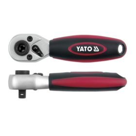   YATO Hajtószár racsnis 1/4" 72T, 10 mm bit és dugókulccsal  (YT-0331)