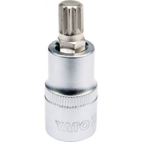   YATO Bithegy dugófejjel SPLINE M10 1/2" CrV  (YT-04343)